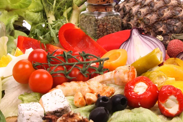 stock image Salad ingredients