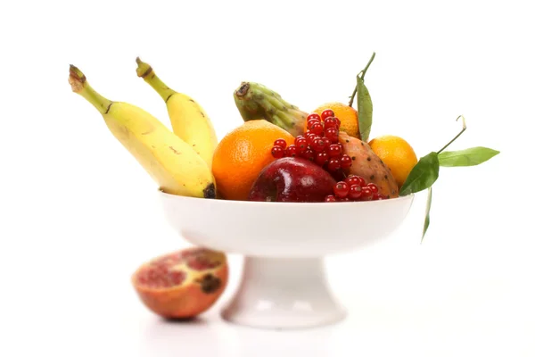 Frutas e legumes, com foco superficial — Fotografia de Stock