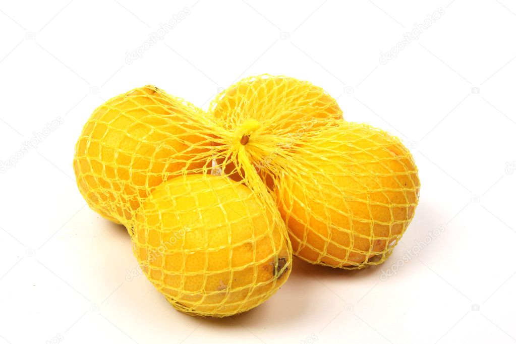 Lemon in a net
