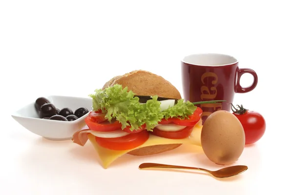Brötchen zum Frühstück — Stockfoto