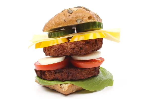 Riesenhamburger — Stockfoto