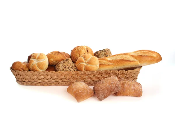 Verschillende broodjes — Stockfoto