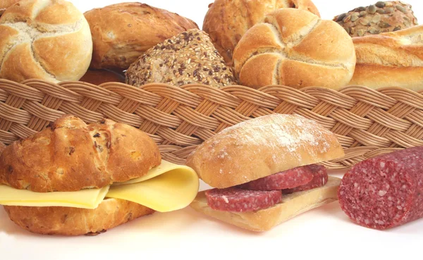 Various bread rolls — Stock Photo, Image