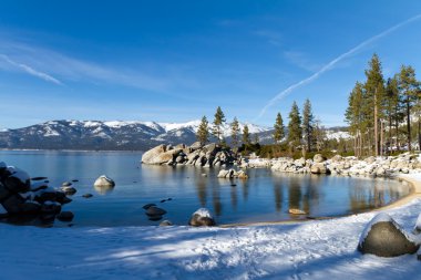 Sand Harbor, Lake Tahoe USA clipart