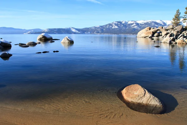 Sand Hamn Lake Tahoe Usa — Stockfoto