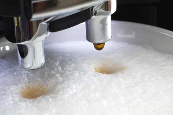 stock image Making coffee