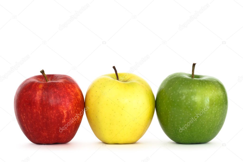 Fresh organic apples
