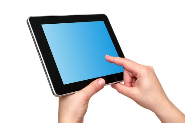 Dokunmatik ekran dijital tablet — Stok fotoğraf