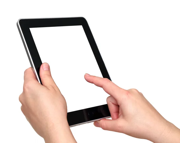 Dokunmatik ekran dijital tablet — Stok fotoğraf