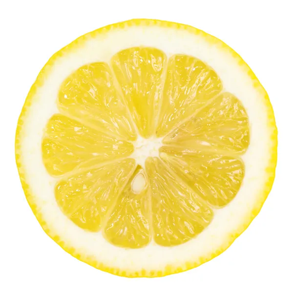 Rebanada de limón — Foto de Stock