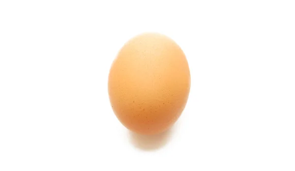Яйцо Крупным Планом Изолированный Белом Фоне — стоковое фото