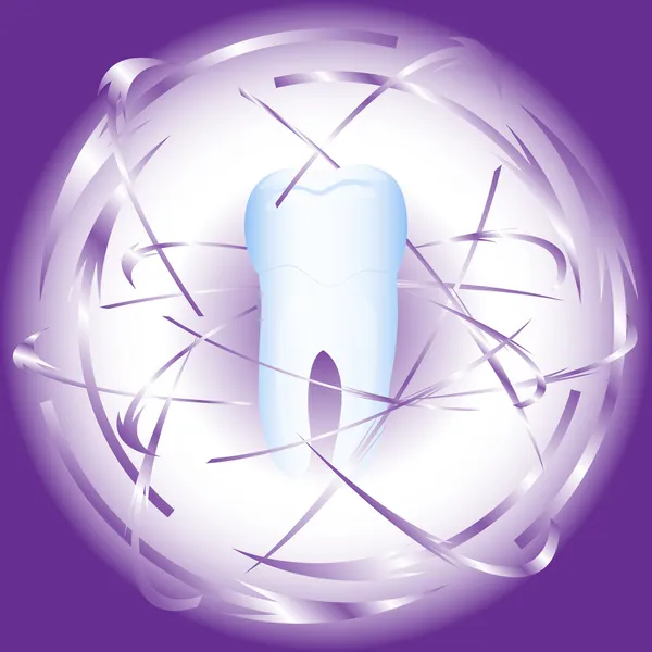 Zubní, vektorové ilustrace, eps10 — Stockový vektor