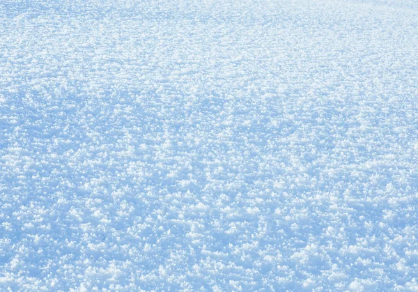 Winter sneeuw oppervlak (macro) — Stockfoto