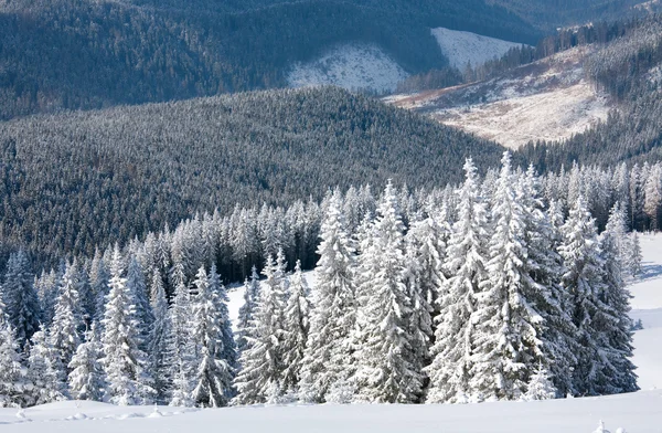 Zimní horská krajina — Stock fotografie