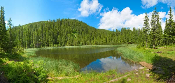 Summer mountain lake — Stok fotoğraf