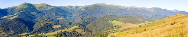 stock image Autumn mountain country panorama