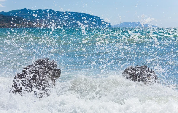 Sea surf wave — Stock Photo, Image