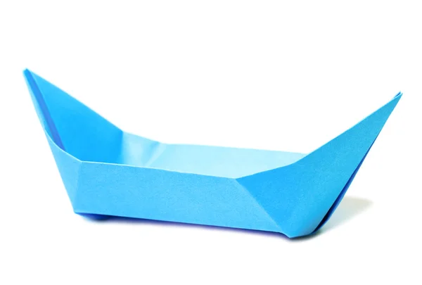 stock image Origami figure of boat