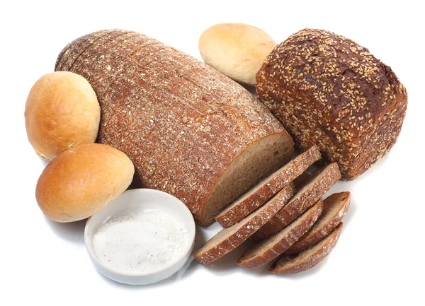 Bread-and-salt welcome — Stock Photo, Image