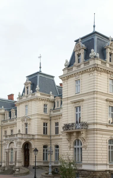 Vue sur le palais Potockych à Lviv — Photo