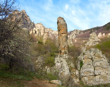 Rocky dağ manzarası