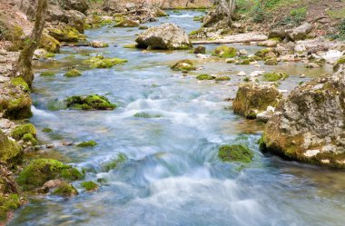 dalgaların dağ Nehri üzerinde