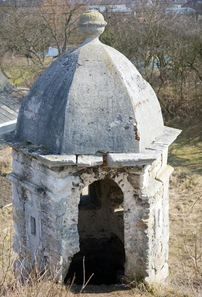 Stara Wieża Widokowa Zamek Oleski Ukraina Lvivska Regionu — Zdjęcie stockowe