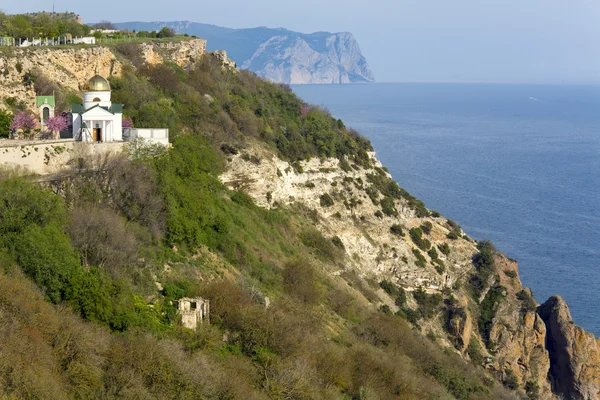 Sammer Coast Saint George Cloister View Phiolent Cape Krimea Ukraine — Stock Photo, Image