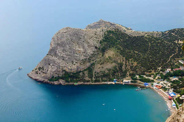 Landscape Rocks Coastline Novyj Svit Reserve Crimea Ukraine — Stock Photo, Image
