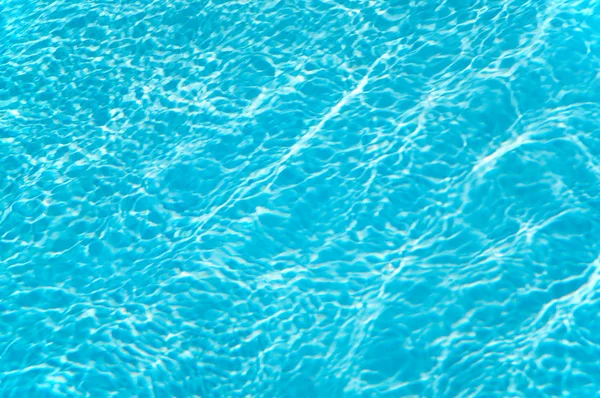 Patterns Sunlight Rippling Swimming Pool Water Surface — Stock Photo, Image