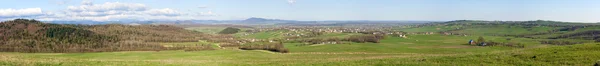 Spring foothill panorama landscape — Stock Photo, Image
