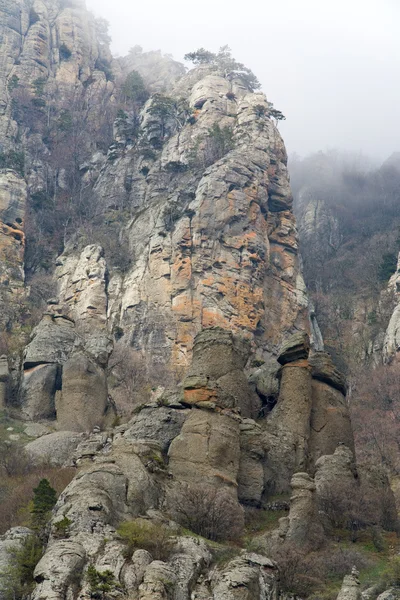 Скалистая Гора Гора Демерджи Крым Украина — стоковое фото