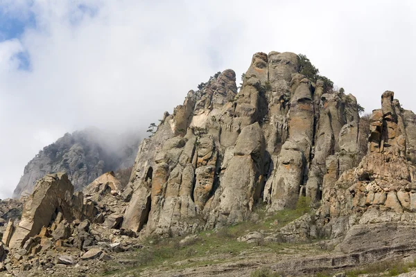 Sziklás Hegység Demerdzhi Mount Crimea Ukrajna — Stock Fotó