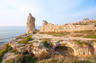 Evening Chersonesos -ancient town (Sevastopol, Crimea, Ukraine) clipart