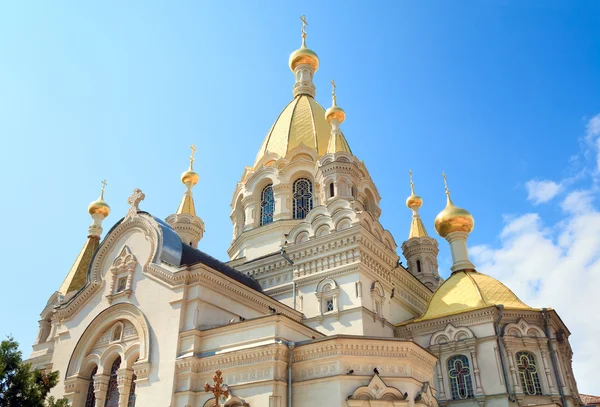 Catedral de Pokrovskij em Sevastopol (Crimeia, Ucrânia ). — Fotografia de Stock