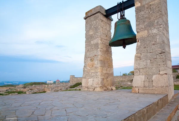 stock image Evening the ancient bell of Chersonesos