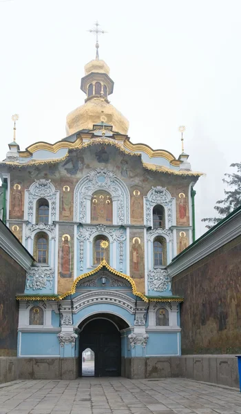 Kyjevo-pecherska lavra kilise görünümü — Stok fotoğraf