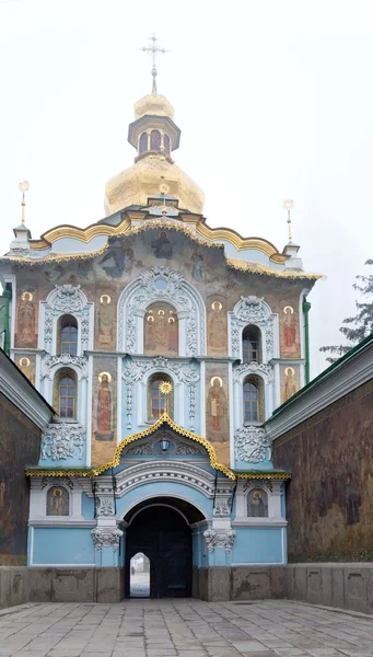 Kyjevo-pecherska lavra widok Kościoła — Zdjęcie stockowe