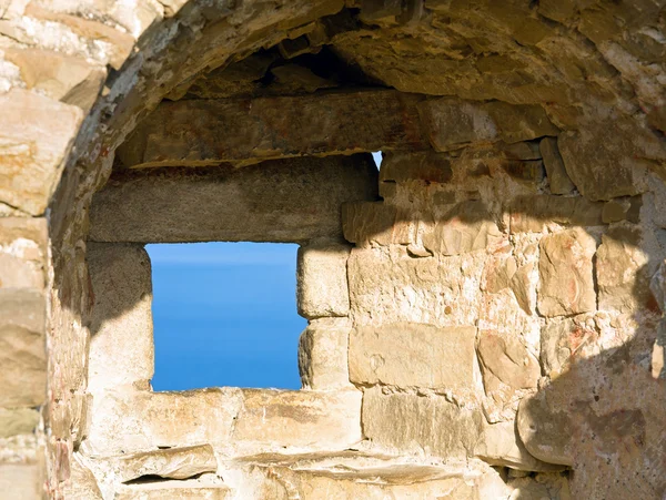 View Ancient Watchtower Chaban Kule Xiv — Stock Photo, Image