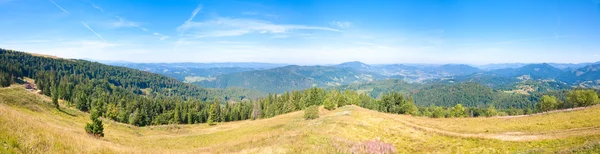 Sommaren mountain country panorama — Stockfoto