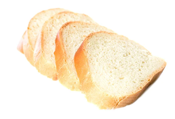 Kawałki chleba pszennego — Zdjęcie stockowe