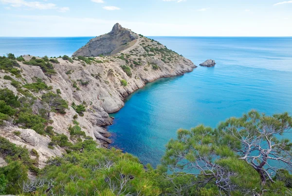 Coastline of "Novyj Svit" reserve (Crimea, Ukraine) — Stock Photo, Image