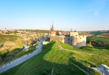 Kamianets-Podilskyi Castle (Ukraine) clipart