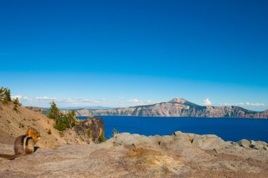 Crater lake clipart