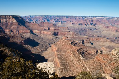 Büyük Kanyon üst colorado nehir görünümü