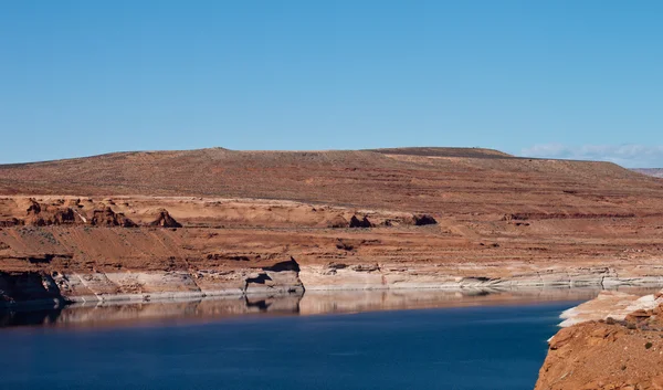Озеро Аризоне Дамбы Гленового Каньона — стоковое фото