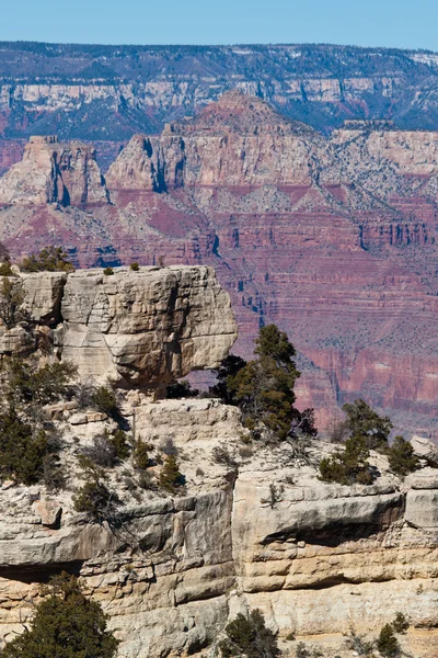 Widok Rzekę Kolorado Grand Canyon Góry — Zdjęcie stockowe