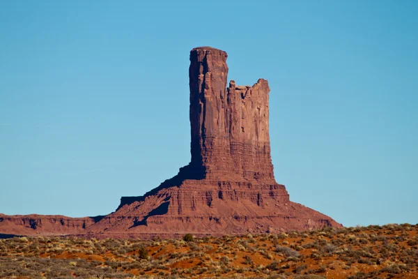 Monument Valley Utah Och Arizona Naturliga Bergsformationer — Stockfoto