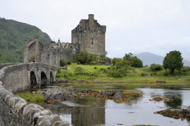 Eilean Donan castle clipart