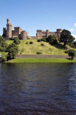 Castle at Inverness clipart